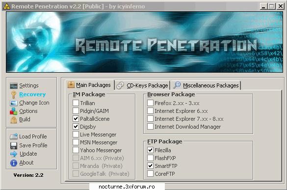 info:

new all php problems have been fixed + a new theme has been updated firefox recovery
* added